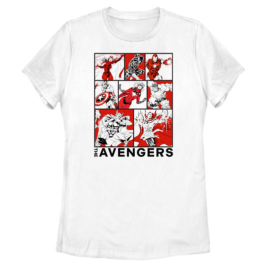 Women's Marvel Avengers Classic The Avengers BoxUp T-Shirt