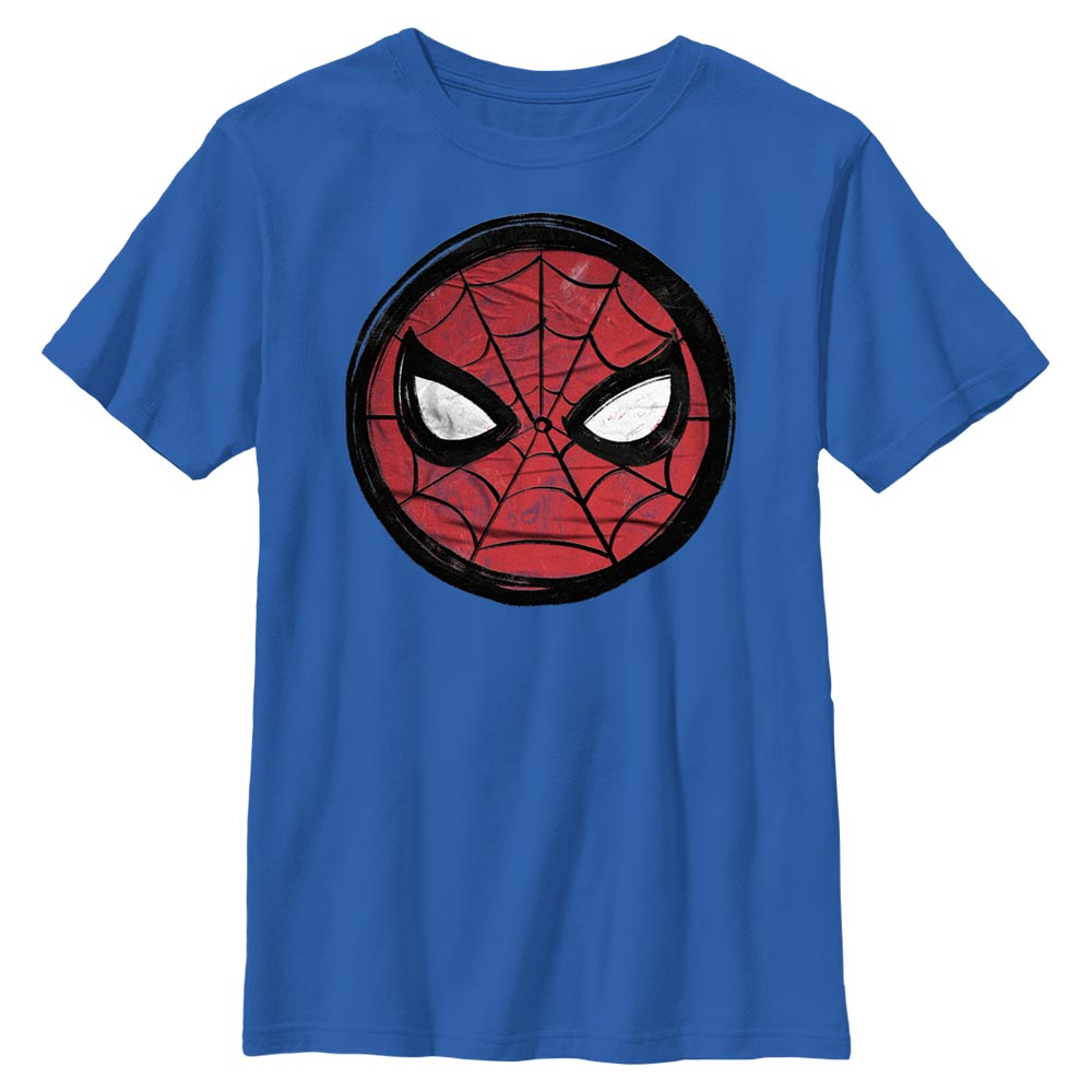 Boy's Marvel Spider-Man Beyond Amazing SPIDEY SKETCH CIRCLE T-Shirt