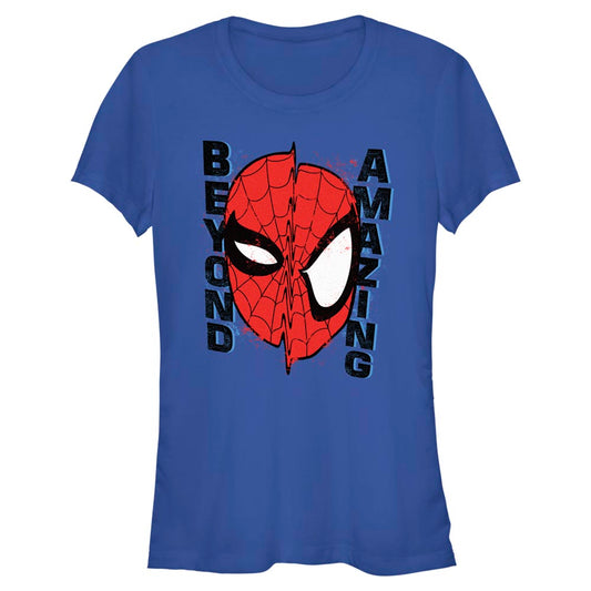 Junior's Marvel Spider-Man Beyond Amazing BEYOND AMAZING WARP T-Shirt